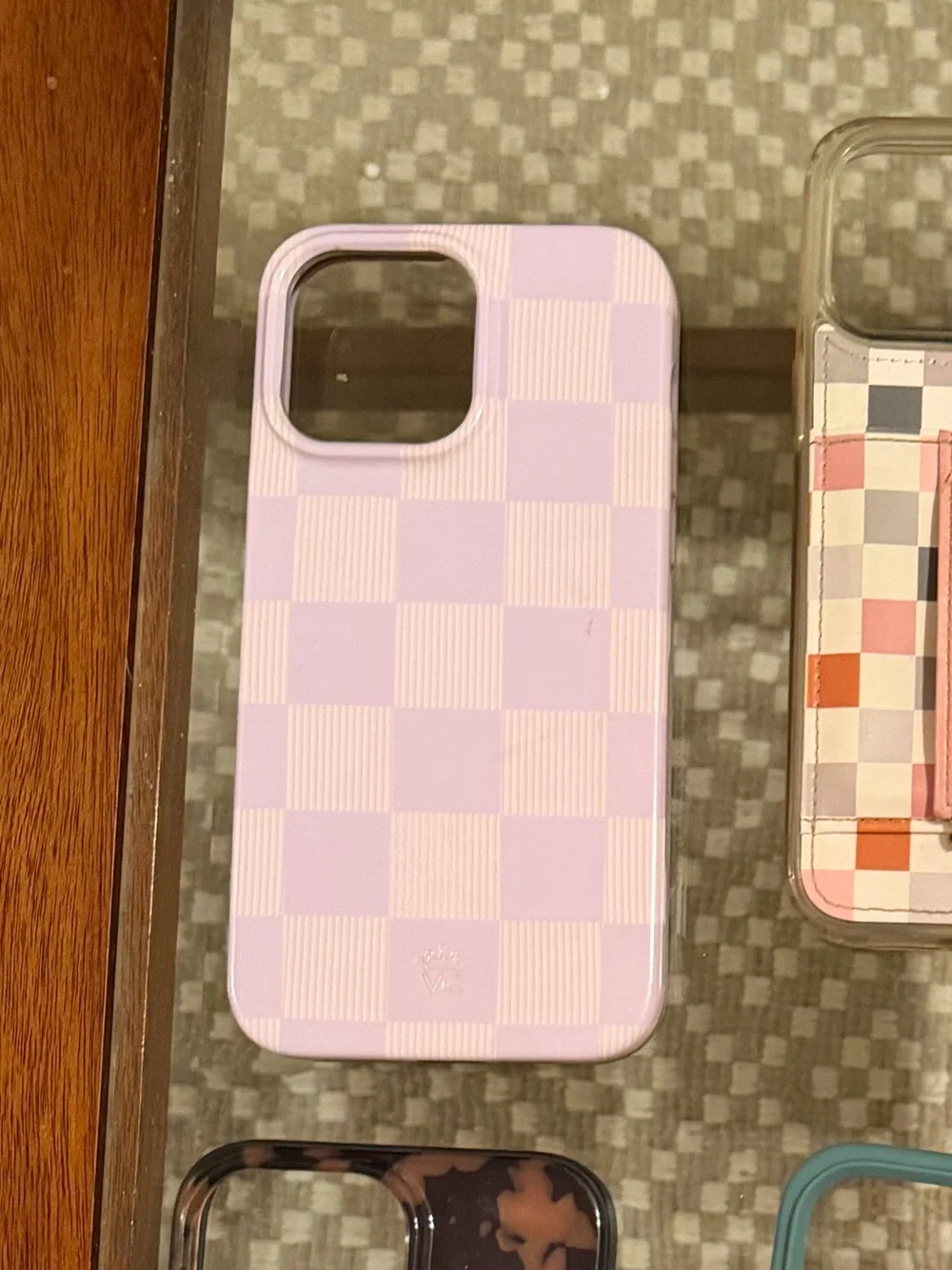 Velvet Caviar Lilac Gingham Case